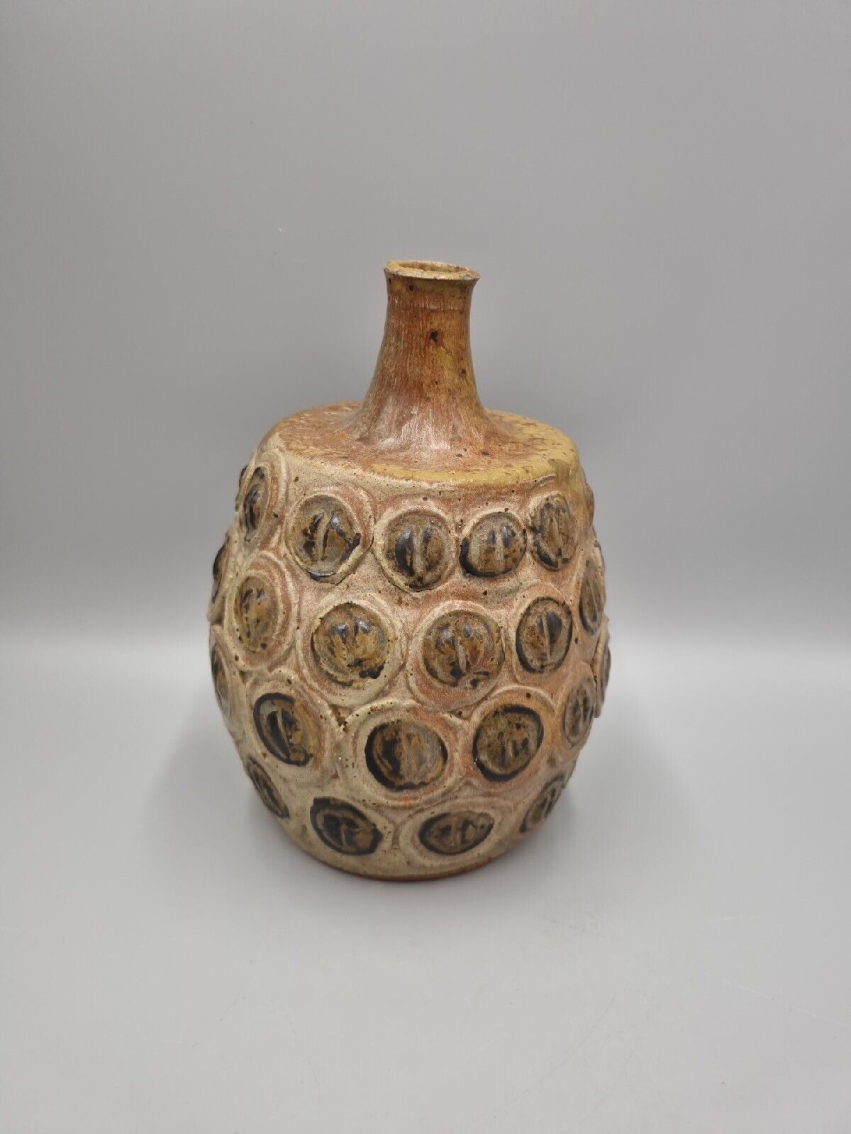 A Vintage Studio Pottery Vase Attributed To Keith Hall, Llandaff, Wales.