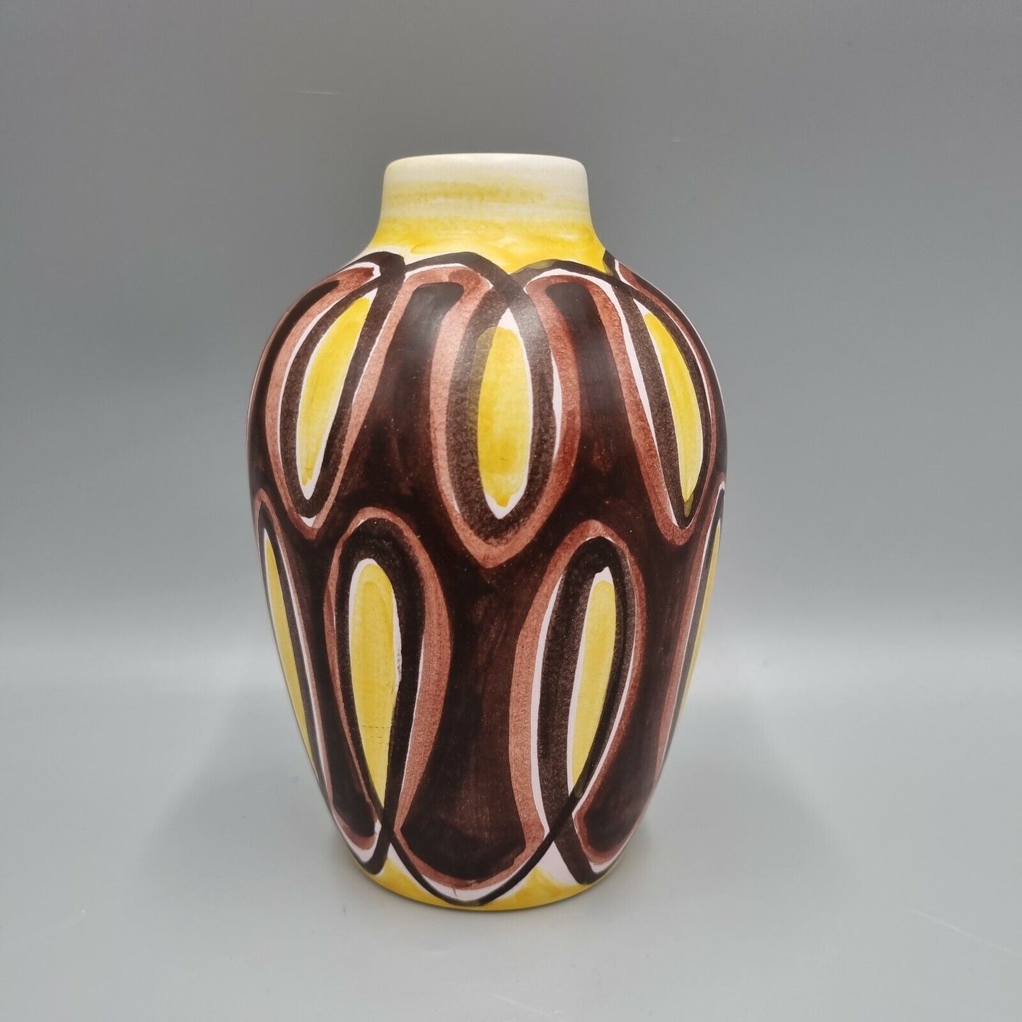 A Lovely Scandinavian, Gunnar Sorensen Studio Vase For Soholm, Retro MCM, VGC.