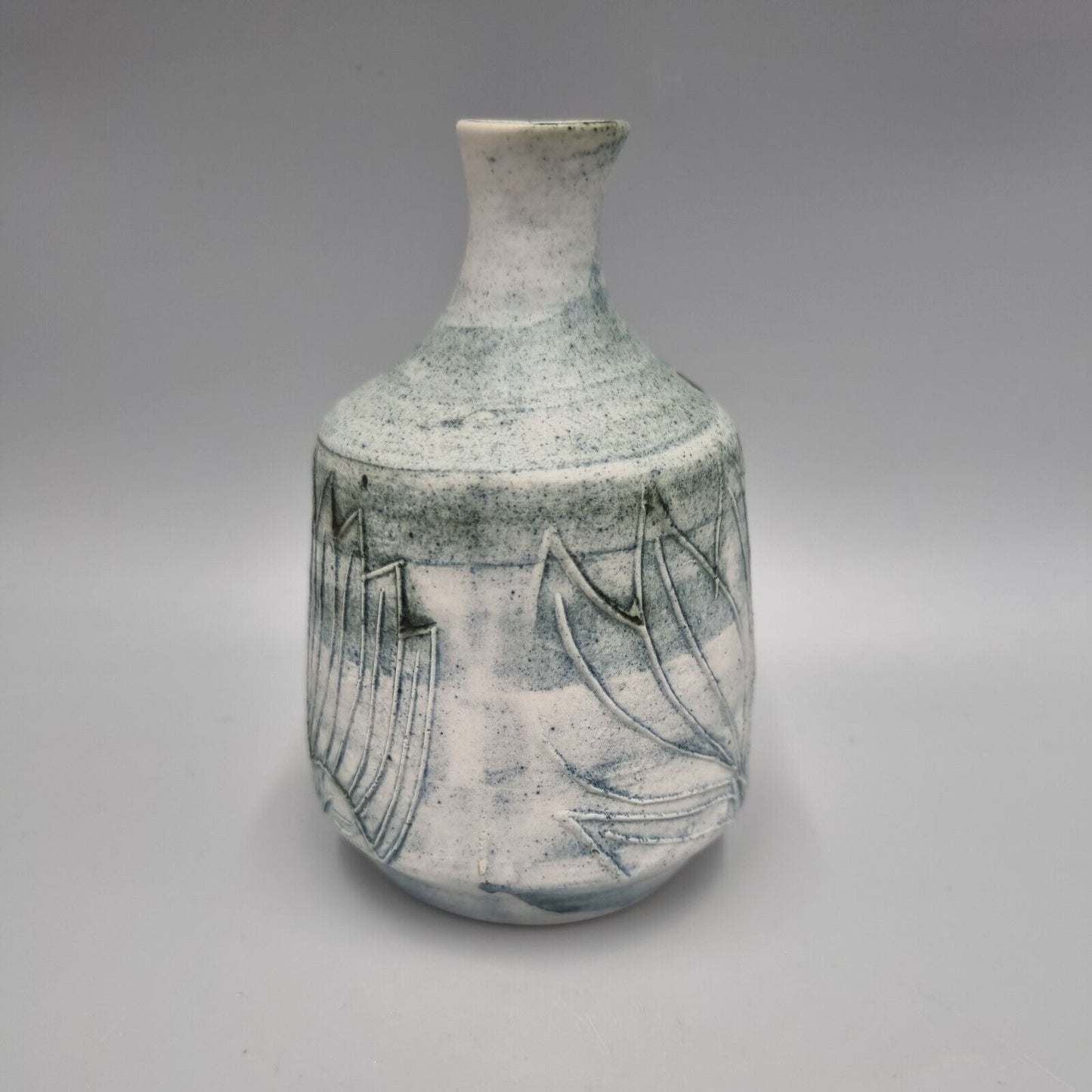 A Carn Studio Pottery Vase - John Beusmans, Short Cylinder Form. VGC.