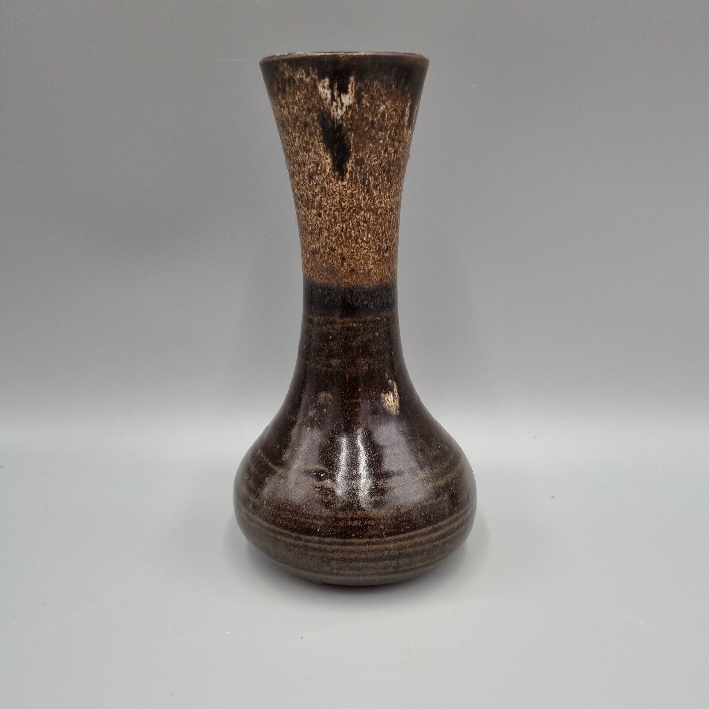 A Vintage Grouville Studio Pottery Vase, Jersey, Robert Boissiere. VGC.