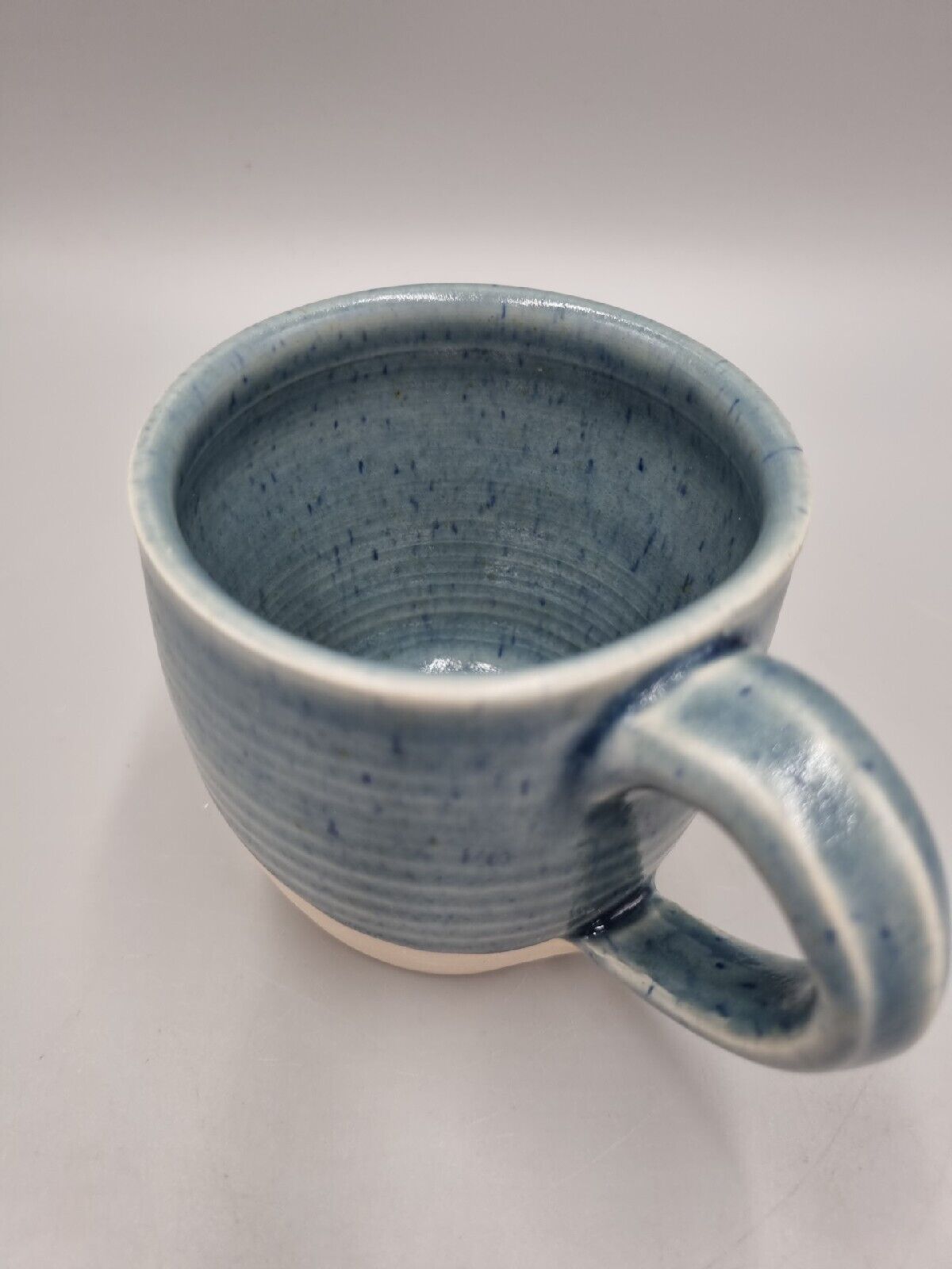 A Studio Pottery Tea Mug From The Little Wrens Pottery, Stoneware, Tankard.