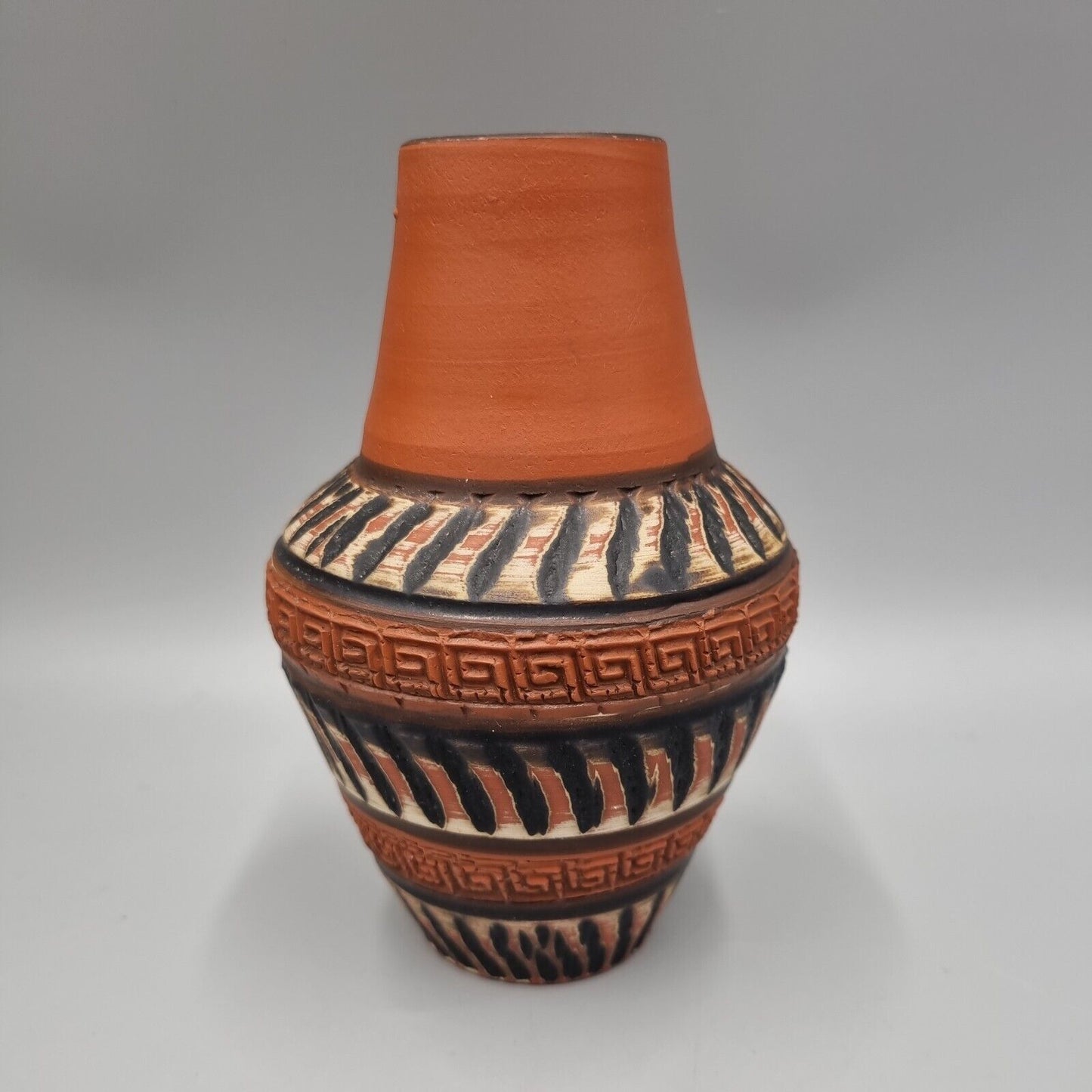 A West German Pottery Vase Akru-Klinker Keramik, 93/15, WGP, MCM.