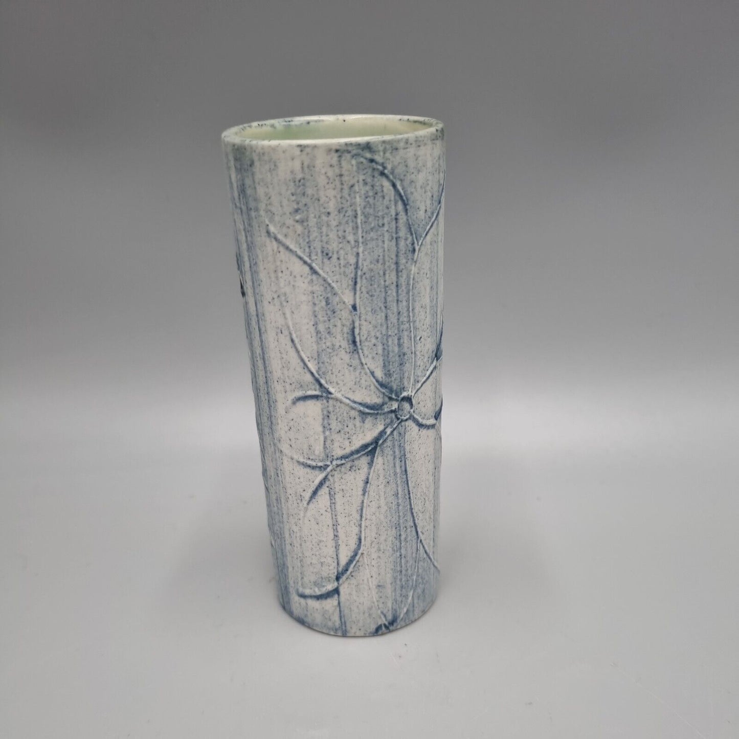 A Carn Studio Pottery Vase - John Beusmans, Small Cylinder Bud Vase.