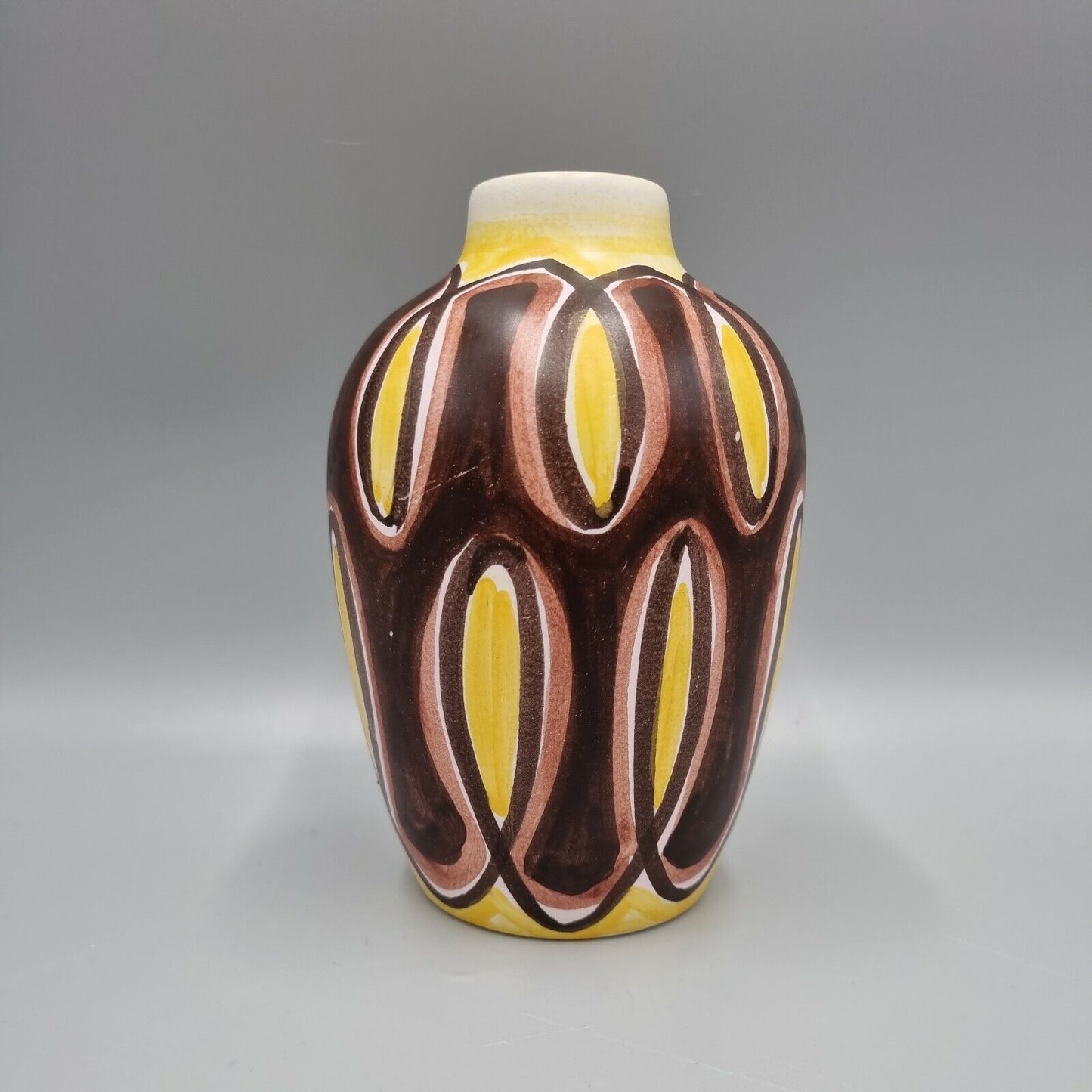 A Lovely Scandinavian, Gunnar Sorensen Studio Vase For Soholm, Retro MCM, VGC.