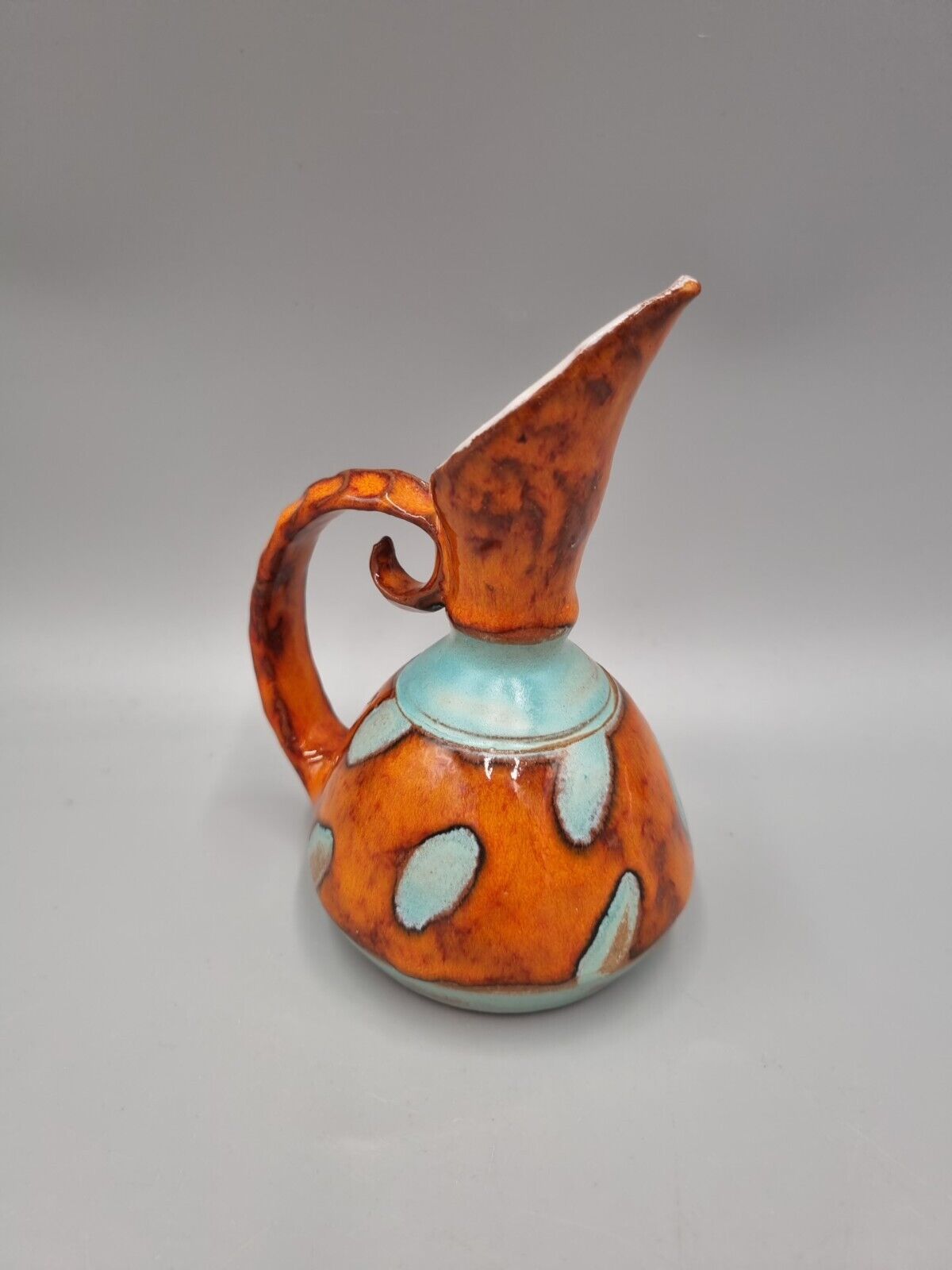 A Handmade Studio Pottery Jug By Bilyana Ceramics, US, California.