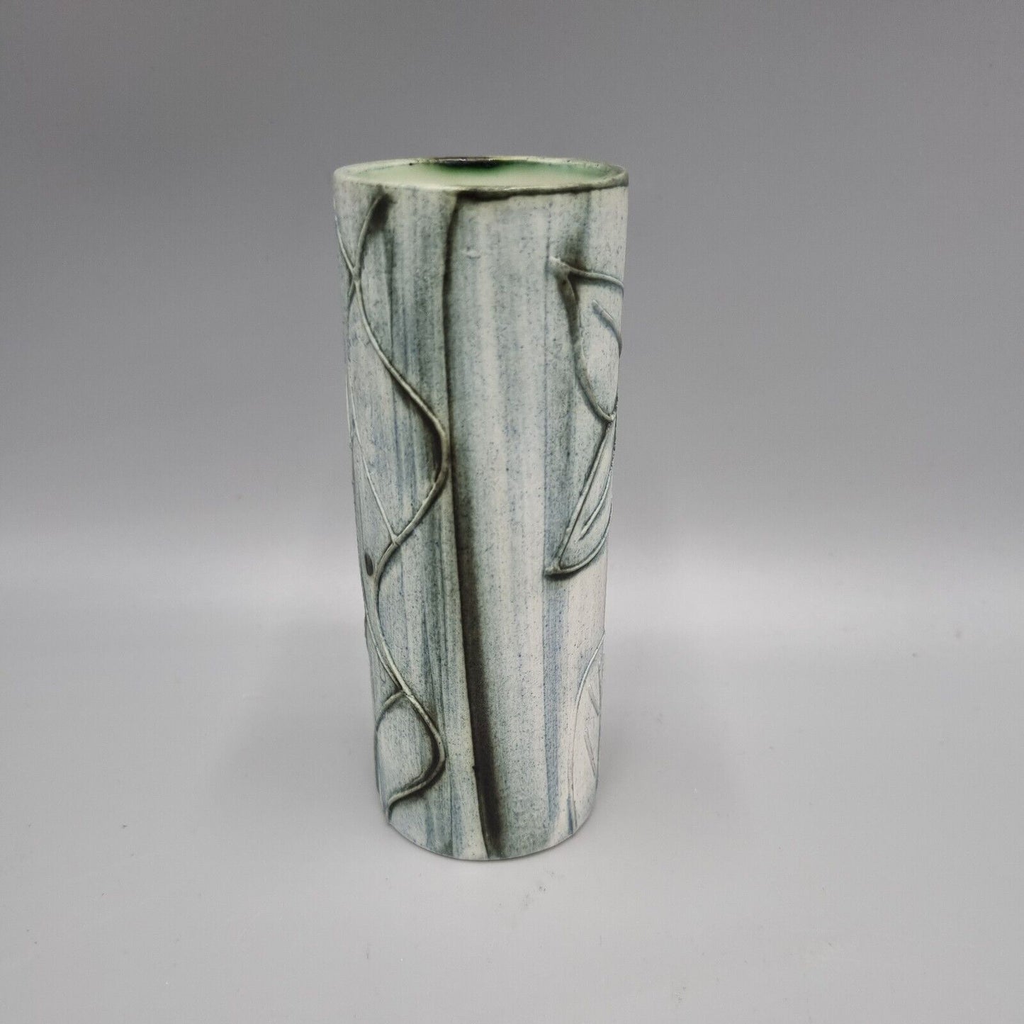 A Carn Studio Pottery Vase - John Beusmans, Short Cylinder Form. VGC.