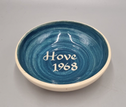 A Vintage Studio Pottery Small Bowl By Devamere Pottery, Brighton, Hove 1968.