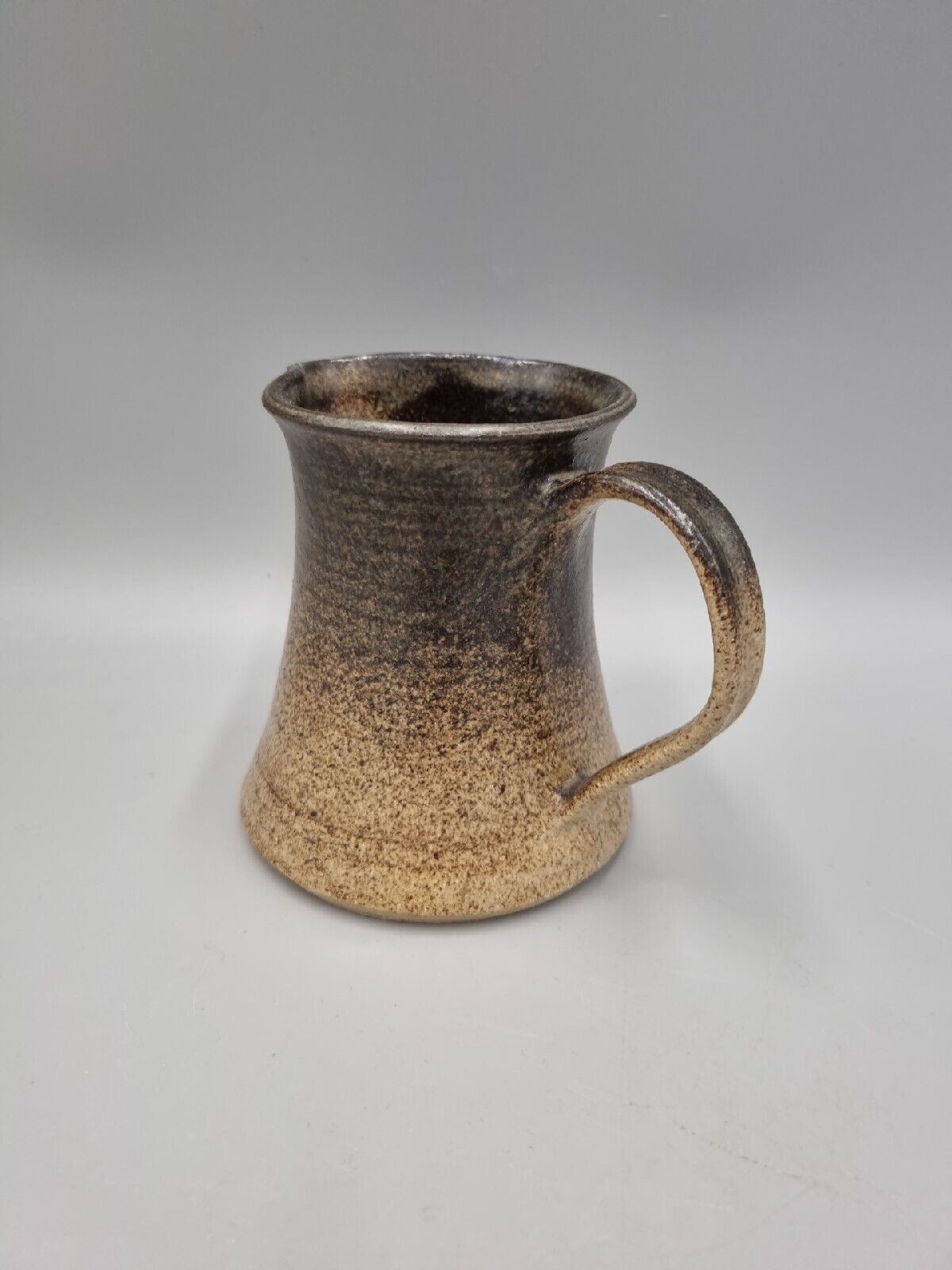 Vintage Janet Upton, Slindon Pottery Studio, Wide Base Jug, 11cm Tall.