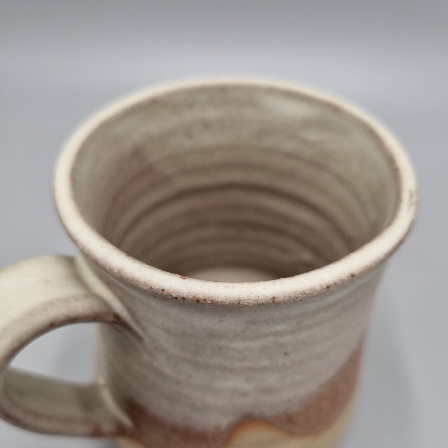 A Roger Bunn Studio Pottery Small Mug. VGC.