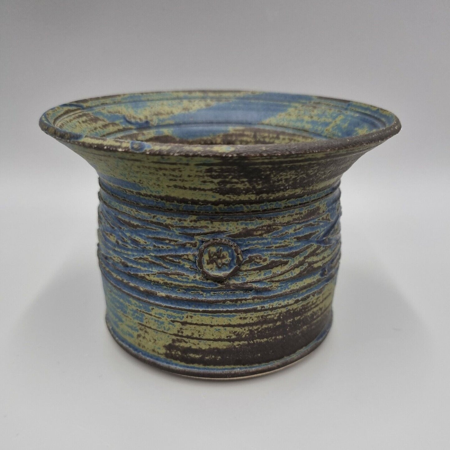 A Flared Rim Studio Pottery Bowl, Lansdown Pottery, John & Penny West, VGC.