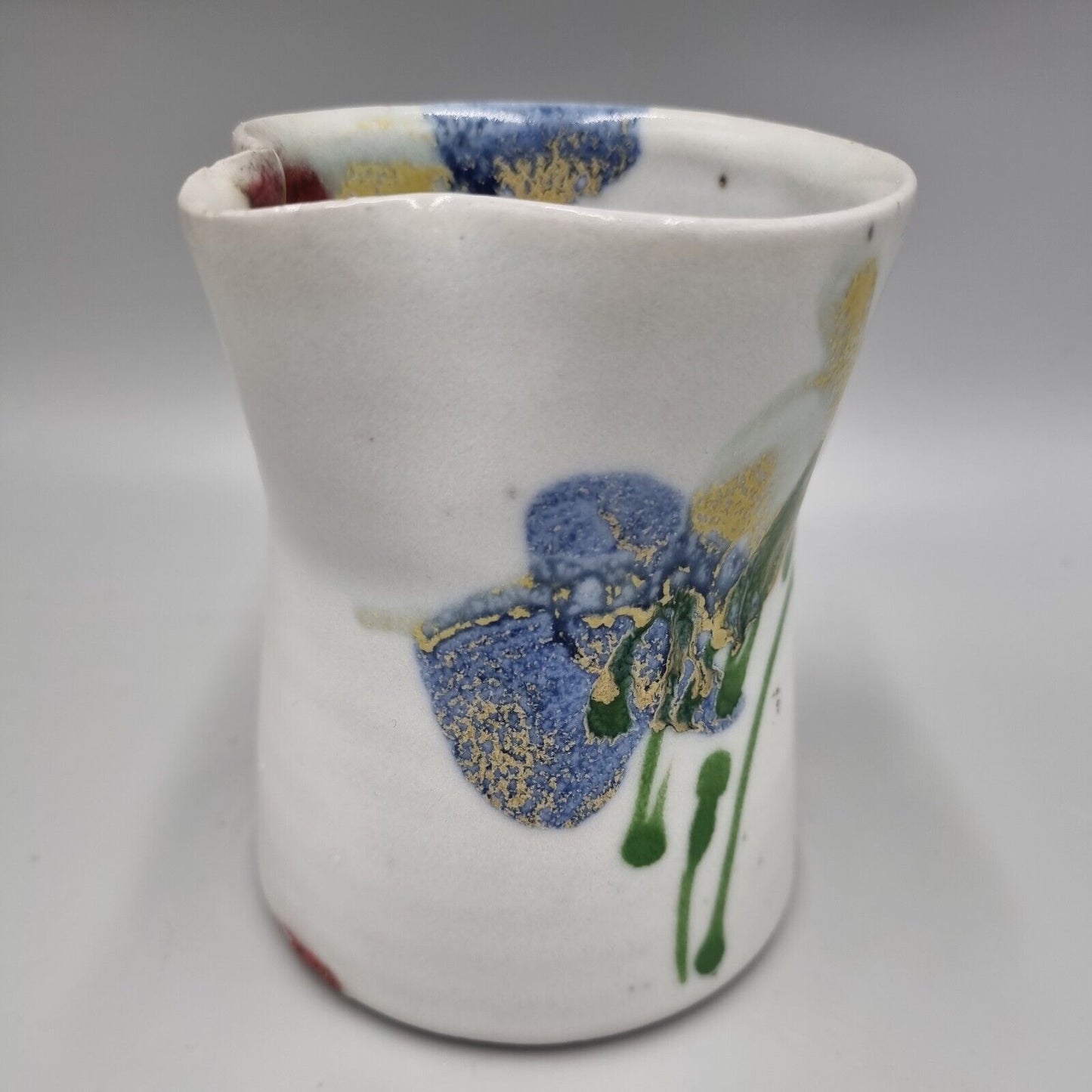 A Janice Tchalenko Studio Pottery Jug For Dartington Pottery