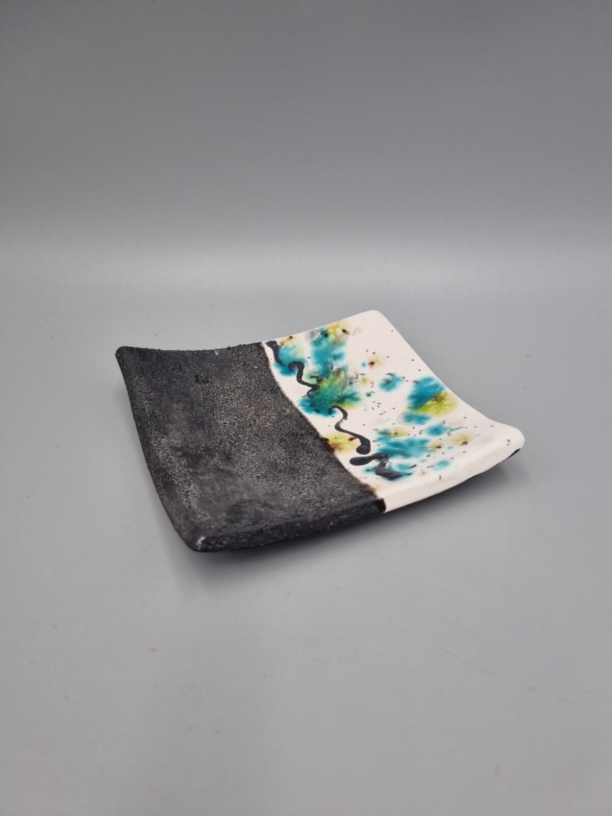 A Studio Ceramic Small Tray By Icelandic Artist Kilbrun Olafsdottir, KSK Keramik