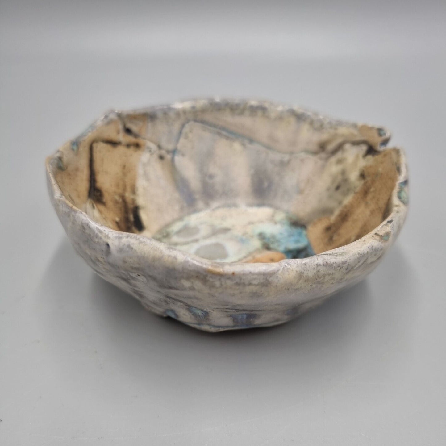 A Pair Of Studio Pottery Ceramic Sml Bowls By Amanda Murphy, Clashmore, Ireland.