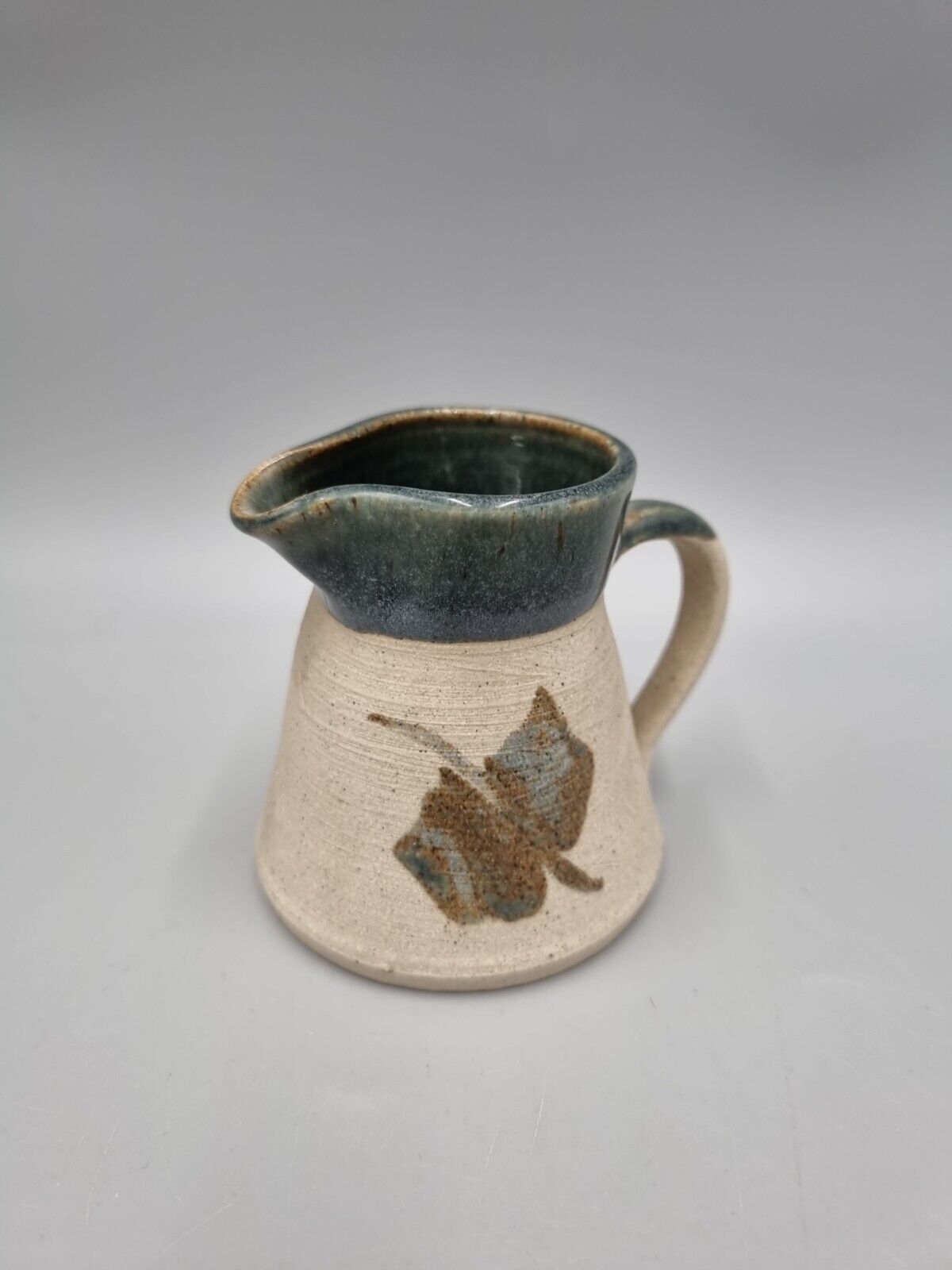 A Small Studio Pottery Jug, Storrington Pottery, Impressed 'P' To Base Of Handle