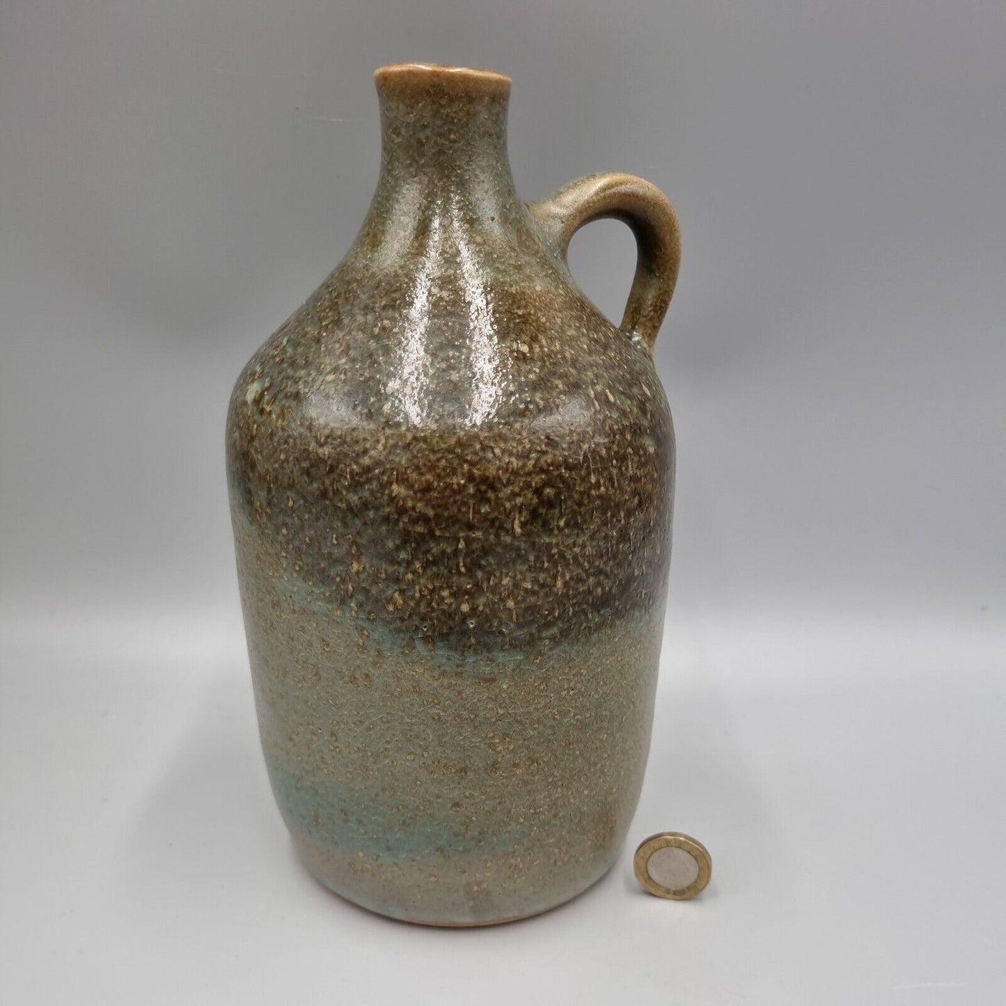 A Cape Blanc, Havre Aubert, Studio Pottery Flagon, Bottle Jug, Patrick Le Bond?