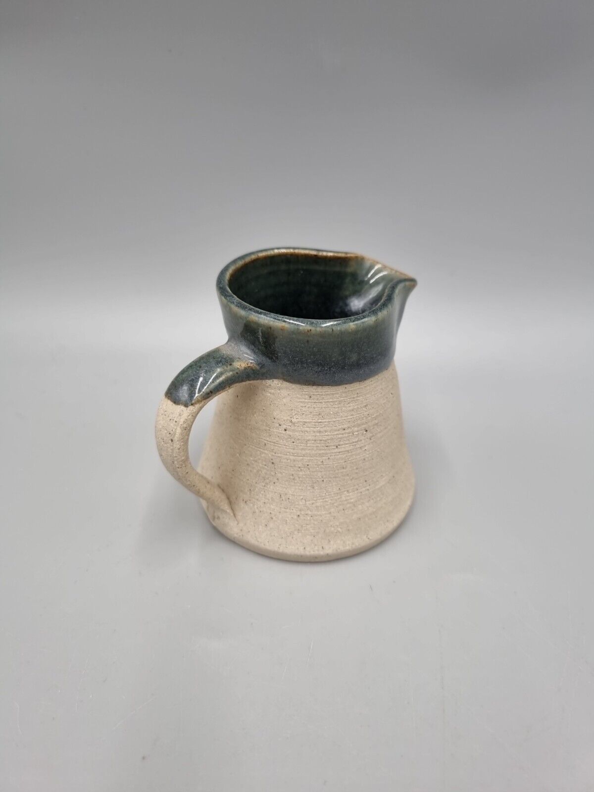 A Small Studio Pottery Jug, Storrington Pottery, Impressed 'P' To Base Of Handle