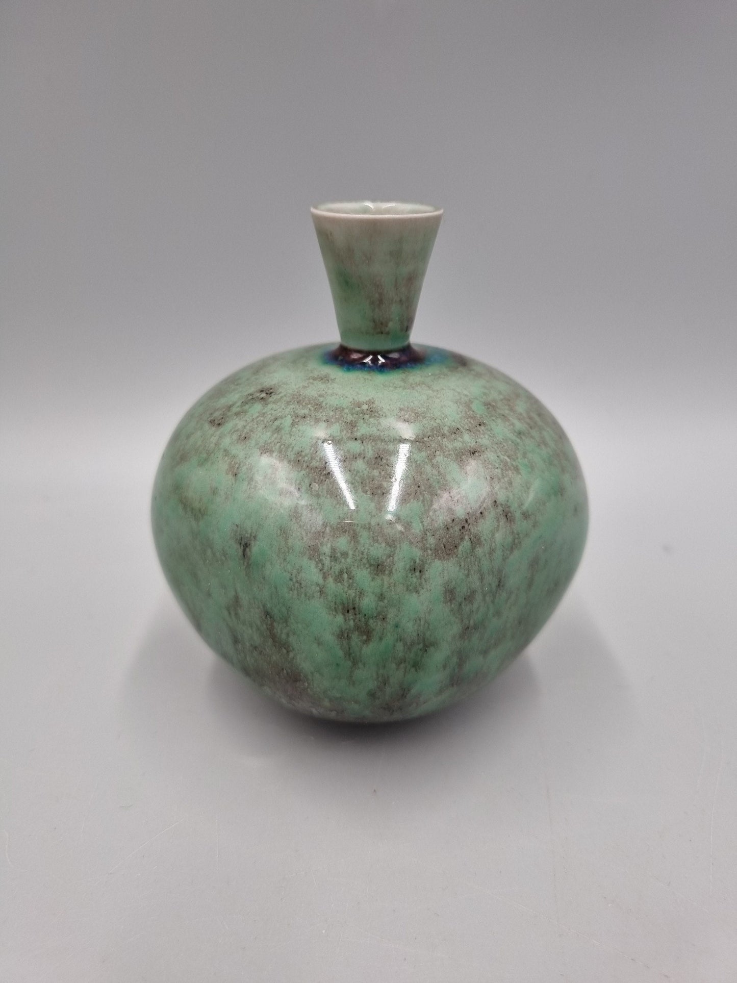 A Berndt Friberg Unique Studio Vase For Gustavsberg, Dated 1968.